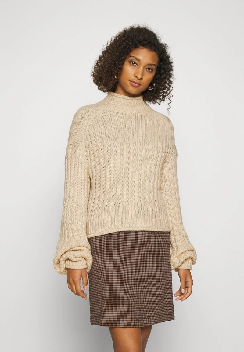 Nly By Nelly LOVELY CHUNKY - Strickpullover - Beige, Damen 3 Nly By Nelly LOVELY CHUNKY - Strickpullover - Beige, Damen