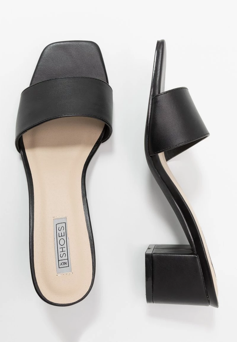 Nly By Nelly ALL DAY HEEL - Pantolette Hoch - Black, Damen 6 Nly By Nelly ALL DAY HEEL - Pantolette Hoch - Black, Damen – Bild 4