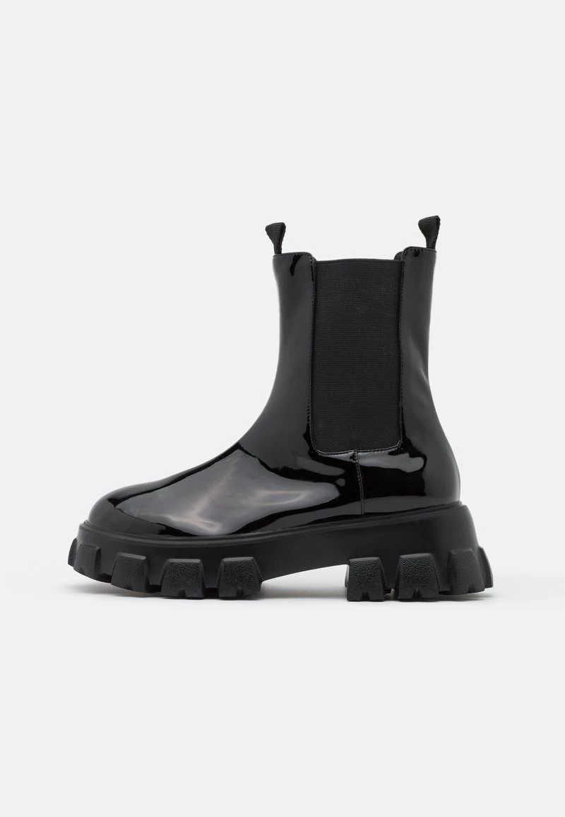 Nly By Nelly BITE IT CHELSEA BOOT - Plateaustiefelette - Black, Damen 4 Nly By Nelly BITE IT CHELSEA BOOT - Plateaustiefelette - Black, Damen – Bild 2