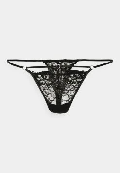 Nly By Nelly WORTHY THONG - String - Black, Damen -Nly by Nelly Verkaufsladen 03f687c1f6e1416f9e29f9ddc8d8b69f