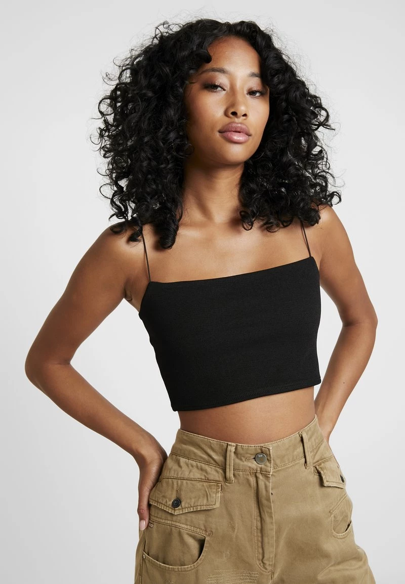 Nly By Nelly STRAP - Top - Black, Damen 3 Nly By Nelly STRAP - Top - Black, Damen