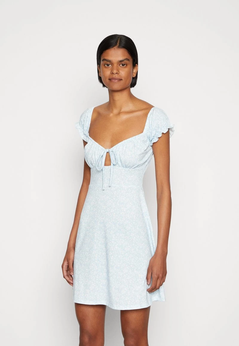 Nly By Nelly TOO CUTE DRESS - Jerseykleid - Blue, Damen 3 Nly By Nelly TOO CUTE DRESS - Jerseykleid - Blue, Damen