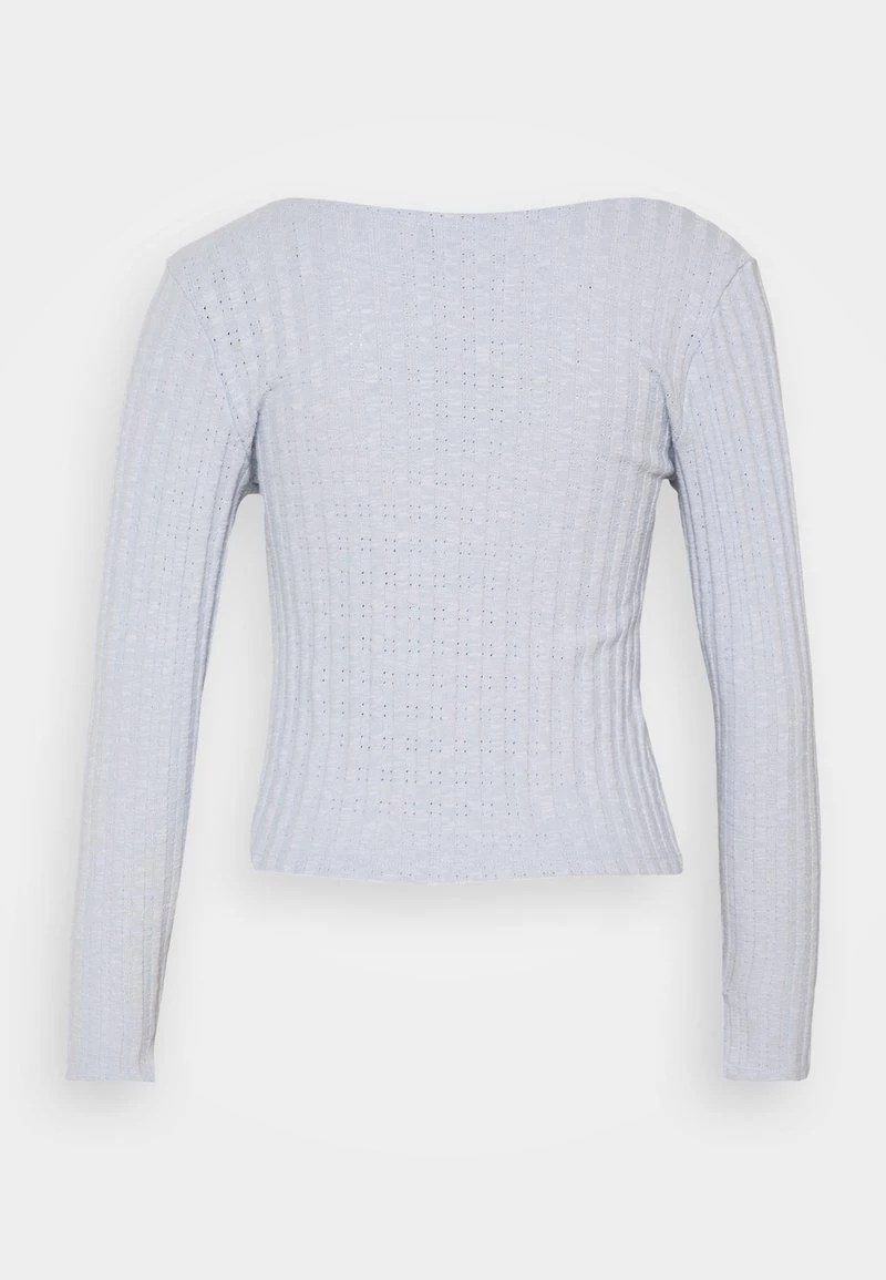 Nly By Nelly BUTTON DOWN CARDIGAN - Strickjacke - Light Blue, Damen 10 Nly By Nelly BUTTON DOWN CARDIGAN - Strickjacke - Light Blue, Damen – Bild 8