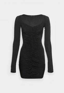 Nly By Nelly RUCHED FRONT DRESS - Cocktailkleid/festliches Kleid - Black, Damen 10 Nly By Nelly RUCHED FRONT DRESS - Cocktailkleid/festliches Kleid - Black, Damen -Nly by Nelly Verkaufsladen 16325e4c60d4495aa487e4bb91c01a8c