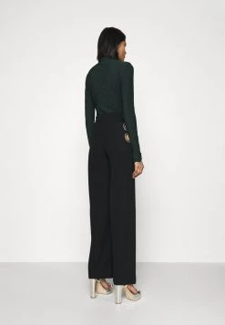 Nly By Nelly CUT OUT PANTS - Stoffhose - Black, Damen -Nly by Nelly Verkaufsladen 167a27251369430ca804e4e81b50b01f