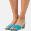 Nly By Nelly KITTEN FLAT MULE - Pantolette Hoch - Blue, Damen 2 Nly By Nelly KITTEN FLAT MULE - Pantolette Hoch - Blue, Damen -Nly by Nelly Verkaufsladen 1a731ef54ead4e87a283ce6cfd15c15e
