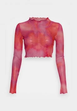 Nly By Nelly CROPPED TOP - Langarmshirt - Pink Abstract, Damen 10 Nly By Nelly CROPPED TOP - Langarmshirt - Pink Abstract, Damen -Nly by Nelly Verkaufsladen 1b94966552294e6db449dae00095850e