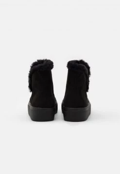 Nly By Nelly FLUFFY - Ankle Boot - Black, Damen -Nly by Nelly Verkaufsladen 1e4dc7805b8440dba94a95008a09b4a6