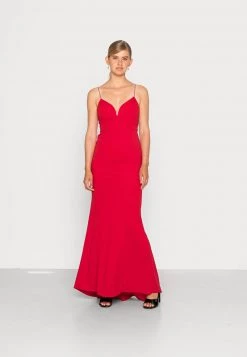 Nly By Nelly HEARTSHAPED STRAP GOWN - Ballkleid - Red, Damen