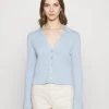 Nly By Nelly Strickjacke - Light Blue, Damen -Nly by Nelly Verkaufsladen 21653b7904af4d56a06f2eea3ed279bc