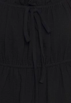 Nly By Nelly CUTE FRILL BLOUSE - Bluse - Black, Damen -Nly by Nelly Verkaufsladen 218a7e374f2d4c1c9e8571939390f1f1