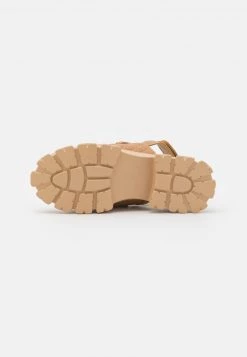 Nly By Nelly CHUNKY - Plateausandalette - Light Brown, Damen -Nly by Nelly Verkaufsladen 22db89dca4f94909891a7cb660e24373