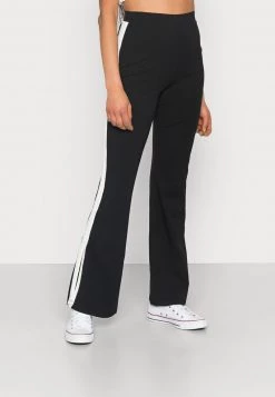 Nly By Nelly SPORTY SLIT PANTS - Jogginghose - Black, Damen