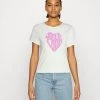 Nly By Nelly SELF LOVE TEE - T-Shirt Print - White, Damen -Nly by Nelly Verkaufsladen 2e1163ac33e64624882eba0902835144