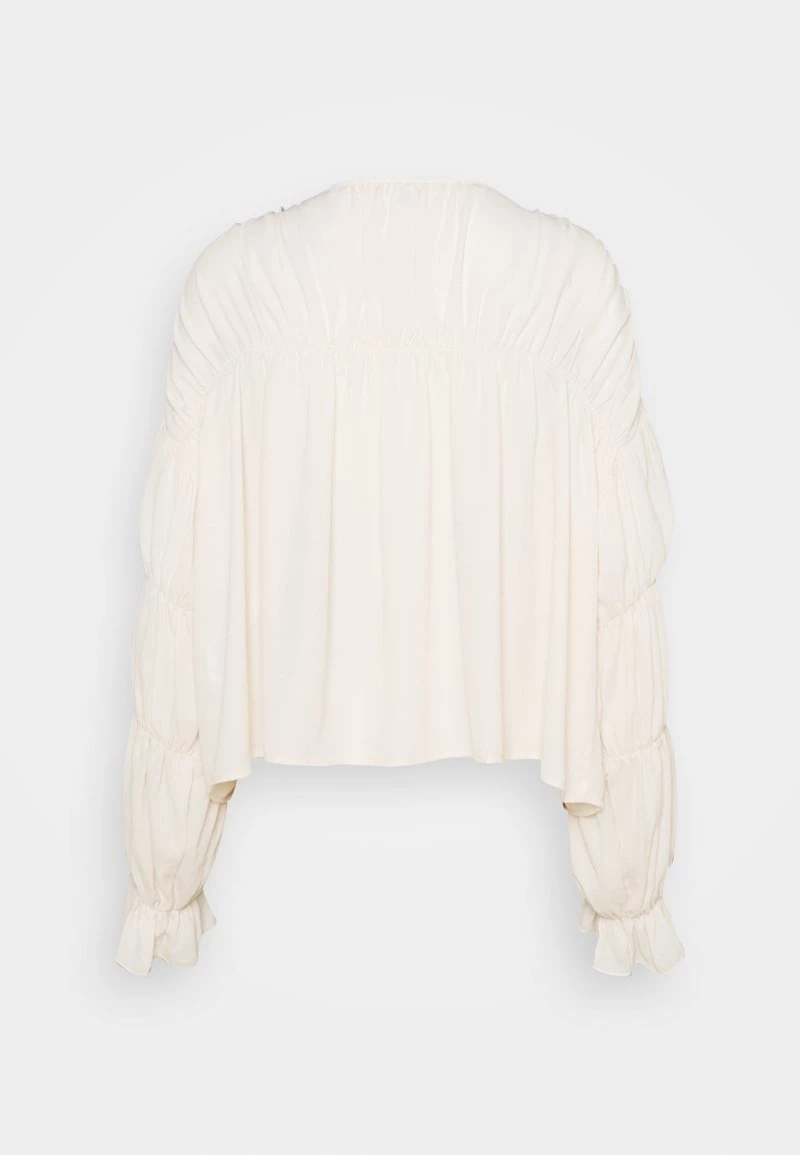 Nly By Nelly INTO YOU FLOWY BLOUSE - Bluse - Beige, Damen 4 Nly By Nelly INTO YOU FLOWY BLOUSE - Bluse - Beige, Damen – Bild 2