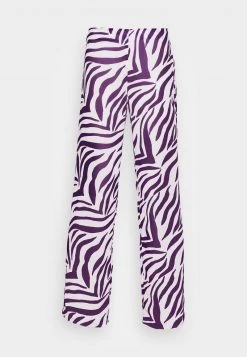 Nly By Nelly FLOWY WIDE LEG PANTS - Stoffhose - Multi Couloured, Damen -Nly by Nelly Verkaufsladen 2fe92b5166ab42a79c94853279528b80