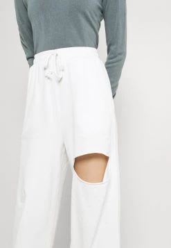 Nly By Nelly DETAIL PANTS - Jogginghose - White, Damen 11 Nly By Nelly DETAIL PANTS - Jogginghose - White, Damen -Nly by Nelly Verkaufsladen 30c69ea9ca404294ba84c9970da00f51