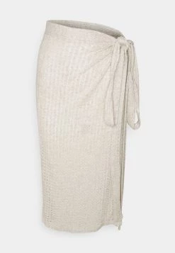 Nly By Nelly SUMMER DAYS SKIRT - Wickelrock - Beige, Damen -Nly by Nelly Verkaufsladen 30cc3ebe8c184100abffdcd2a560fe2e