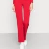 Nly By Nelly RUCHED FRONT PANT - Stoffhose - Red, Damen -Nly by Nelly Verkaufsladen 32afca027831459aa67358fbcd474ad2