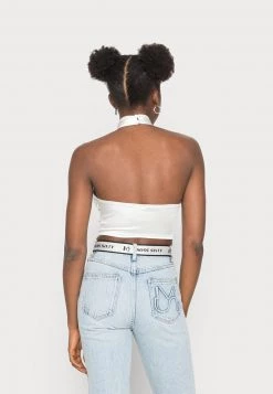 Nly By Nelly TWIST NECK - Top - Off White, Damen -Nly by Nelly Verkaufsladen 338a67814e4441f1bd44f0c3b1b29269