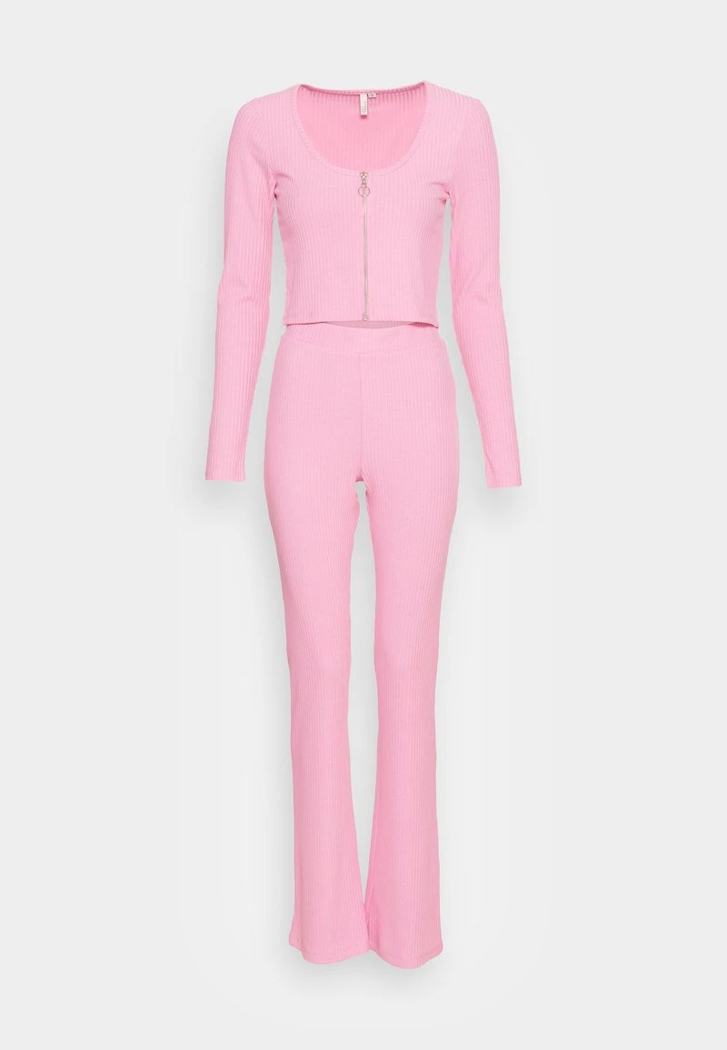 Nly By Nelly ZIP SET - Stoffhose - Pink, Damen 6 Nly By Nelly ZIP SET - Stoffhose - Pink, Damen – Bild 4