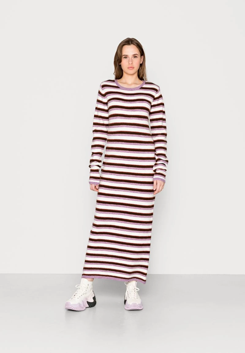 Nly By Nelly LONG COSY DRESS - Strickkleid - Multi Coloured, Damen 3 Nly By Nelly LONG COSY DRESS - Strickkleid - Multi Coloured, Damen