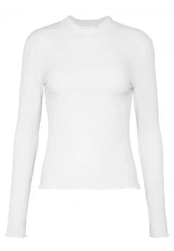Nly By Nelly LOVE - Langarmshirt - White, Damen -Nly by Nelly Verkaufsladen 3593fd3417ad413b83e8d0b13f389cda