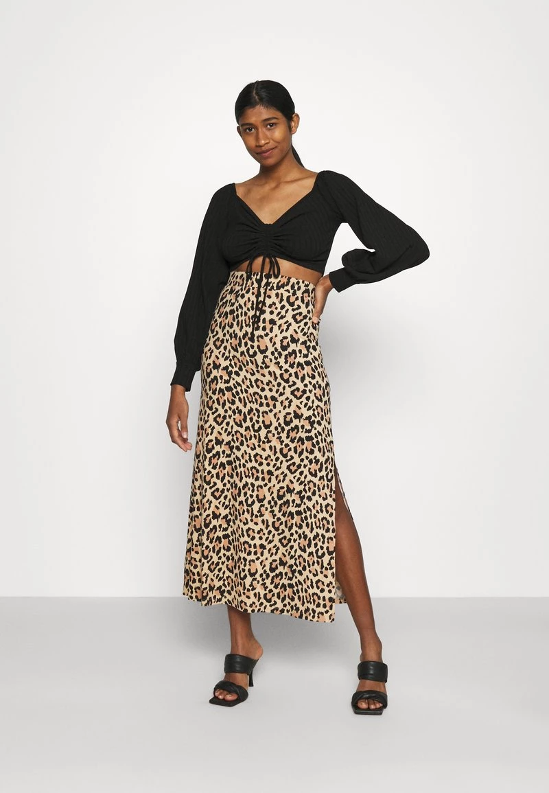 Nly By Nelly LUXURIOUS DRAWSTRING - Langarmshirt - Black, Damen 4 Nly By Nelly LUXURIOUS DRAWSTRING - Langarmshirt - Black, Damen – Bild 2