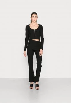 Nly by Nelly Verkaufsladen 23 Nly By Nelly ZIP SET - Stoffhose - Black, Damen