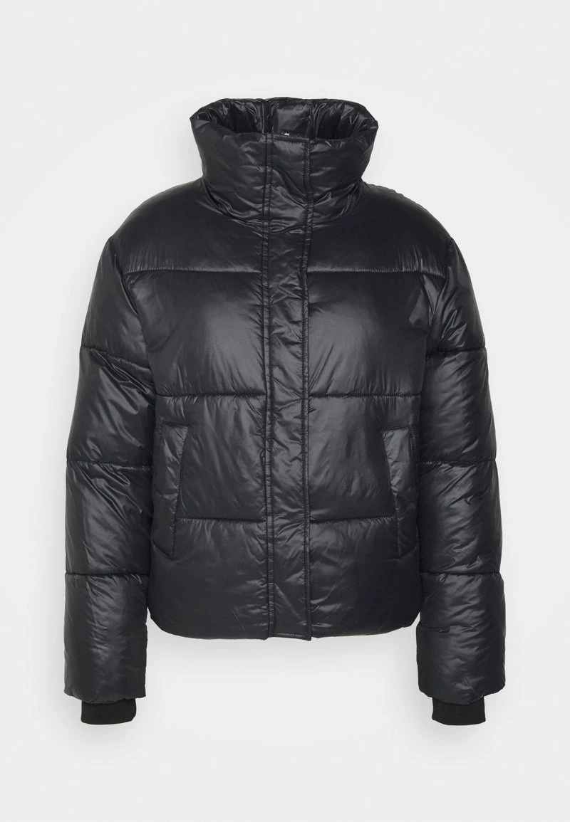 Nly By Nelly PUFF IT UP JACKET - Winterjacke - Black Shiny, Damen 6 Nly By Nelly PUFF IT UP JACKET - Winterjacke - Black Shiny, Damen – Bild 4