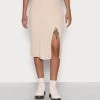 Nly By Nelly SLIM SKIRT - Bleistiftrock - Beige, Damen 2 Nly By Nelly SLIM SKIRT - Bleistiftrock - Beige, Damen -Nly by Nelly Verkaufsladen 388fa7a65bc94ee88d0f50b82b52071c
