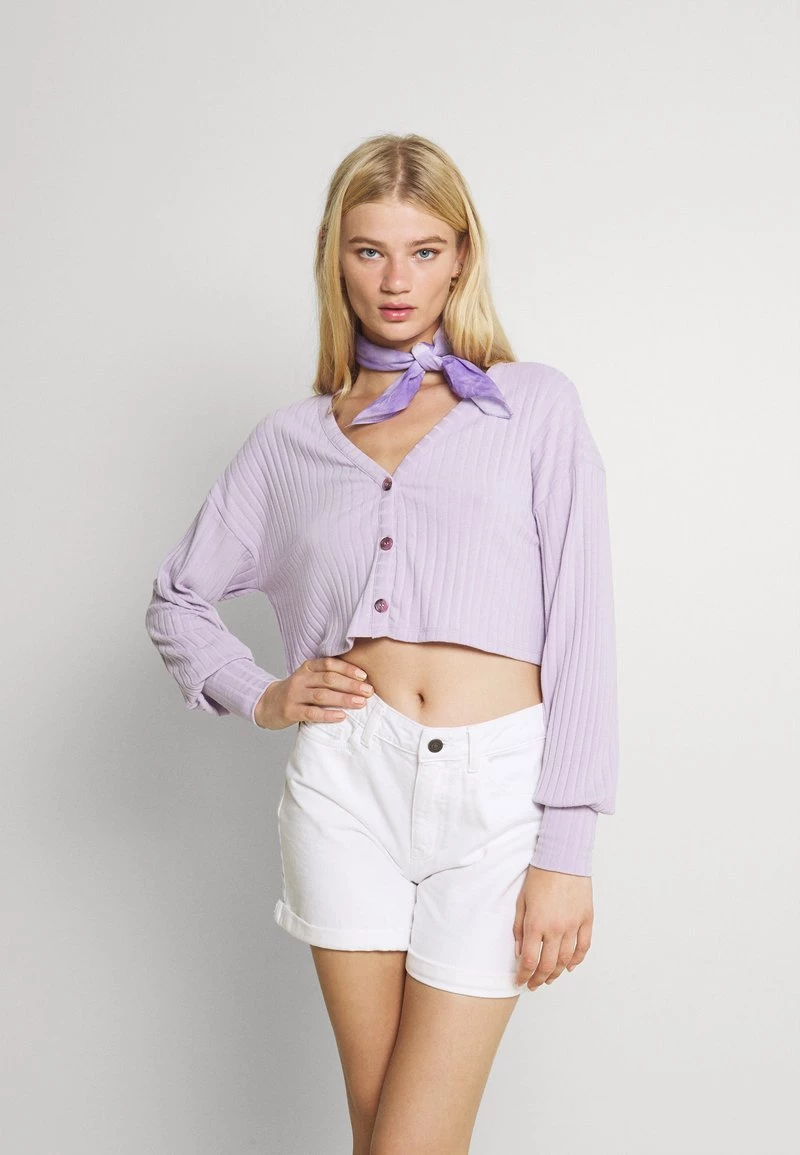 Nly By Nelly BOXY BUTTON - Strickjacke - Light Purple, Damen 5 Nly By Nelly BOXY BUTTON - Strickjacke - Light Purple, Damen – Bild 3