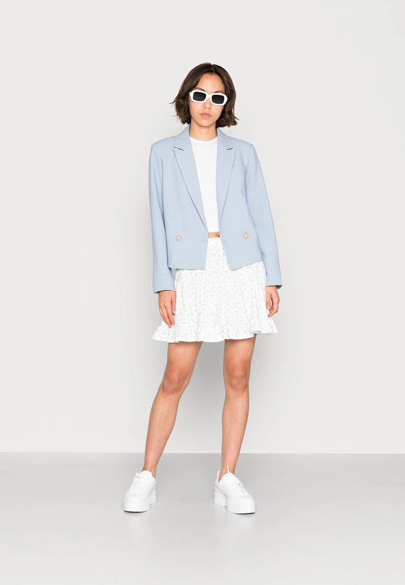 Nly By Nelly CUTE PRINTED SKIRT - Minirock - Blue, Damen 4 Nly By Nelly CUTE PRINTED SKIRT - Minirock - Blue, Damen – Bild 2