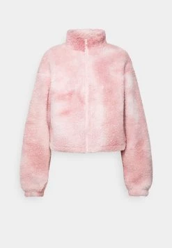 Nly By Nelly COLOR CLOUD PILE JACKET - Bomberjacke - Pink/purple, Damen