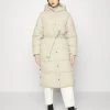 Nly By Nelly LONG PUFFER COAT - Wintermantel - Beige, Damen