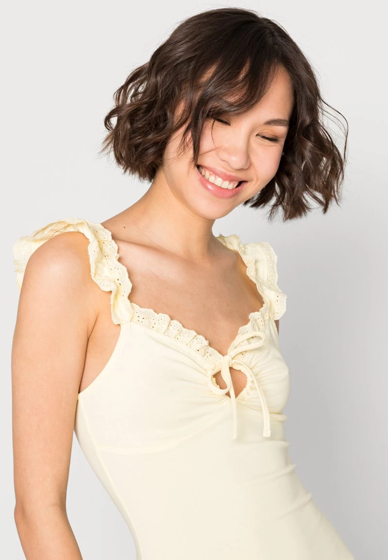 Nly By Nelly IN LOVE DRESS - Freizeitkleid - Lt.yellow, Damen 7 Nly By Nelly IN LOVE DRESS - Freizeitkleid - Lt.yellow, Damen – Bild 5