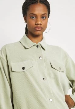 Nly By Nelly OVERSIZED SHACKET - Bluse - Pistachio, Damen -Nly by Nelly Verkaufsladen 425faa7511a7402ba8b03c5bbf9ad617