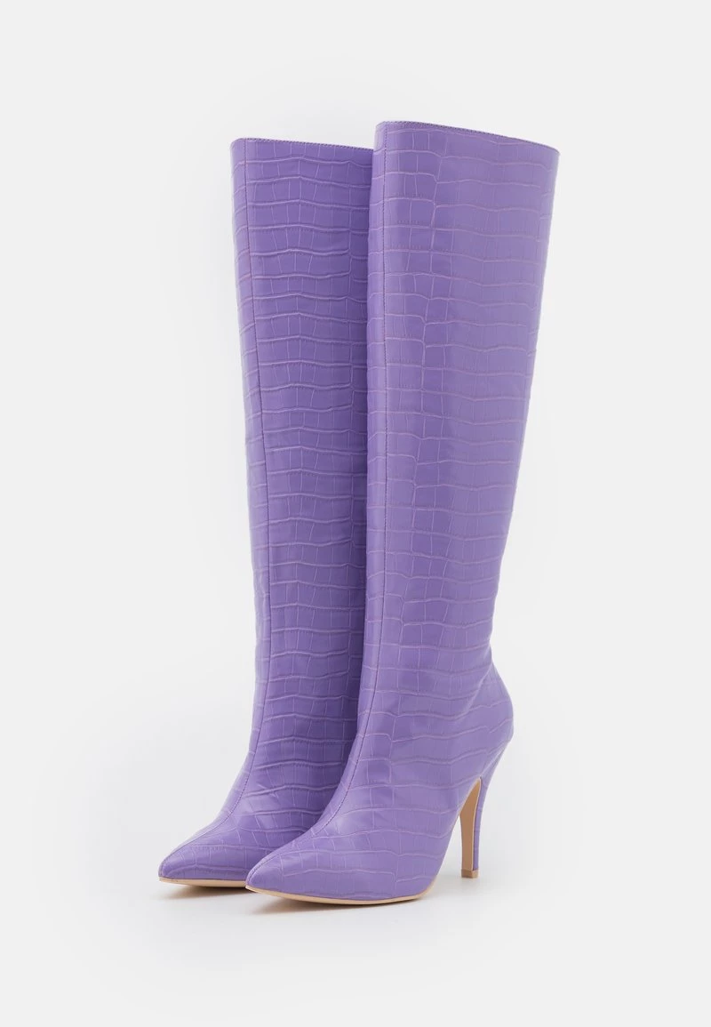 Nly By Nelly POTION UNDER KNEE BOOT - Stiefel - Lavender, Damen 5 Nly By Nelly POTION UNDER KNEE BOOT - Stiefel - Lavender, Damen – Bild 3