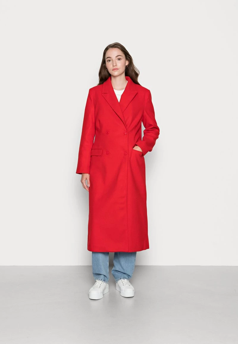Nly By Nelly GREAT LONG COAT - Klassischer Mantel - Red, Damen 3 Nly By Nelly GREAT LONG COAT - Klassischer Mantel - Red, Damen