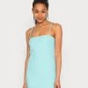 Nly By Nelly EVERYDAY STRAP DRESS - Freizeitkleid - Blue, Damen -Nly by Nelly Verkaufsladen 465e7b1fdb0f43b9834658c2f1e9dc28