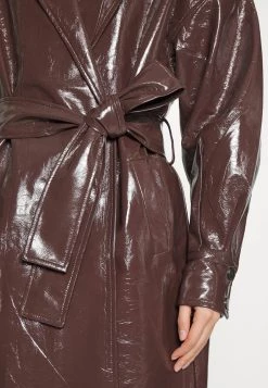 Nly By Nelly WRAP COAT - Klassischer Mantel - Brown, Damen -Nly by Nelly Verkaufsladen 4665aab5ad3d43a3a2dff8e39507eecf