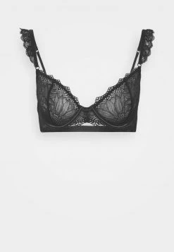 Nly By Nelly MEMORY LANE BRA - Bügel BH - Black, Damen