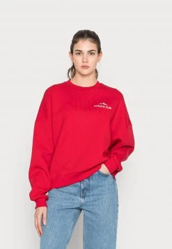 Nly By Nelly PRINTED CHUNKY - Sweatshirt - Red, Damen