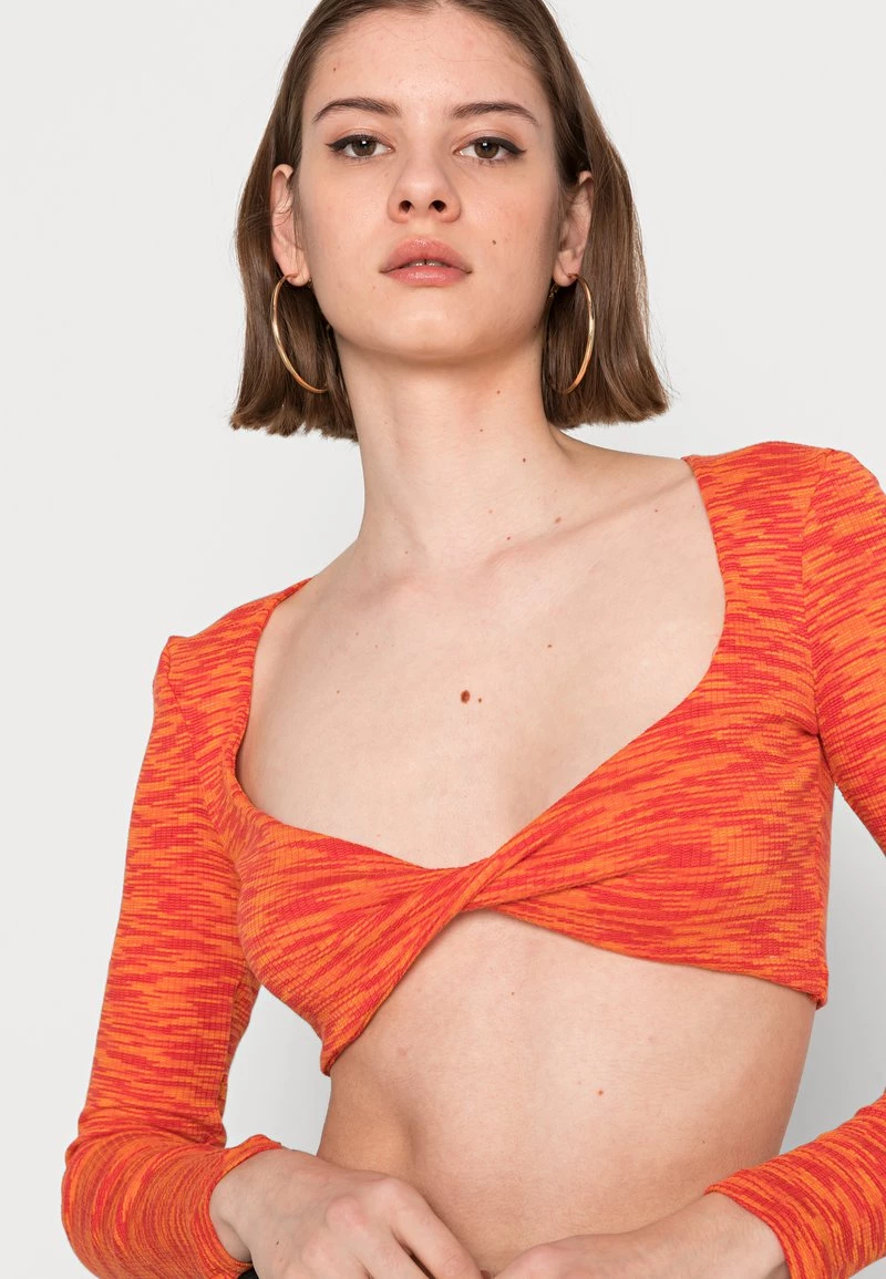 Nly By Nelly Top - Red/orange, Damen 7 Nly By Nelly Top - Red/orange, Damen – Bild 5