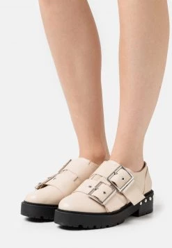 Nly By Nelly BUCKLE UP FLAT SHOE - Slipper - Beige, Damen