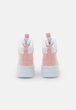 Nly By Nelly HIGHTOP PLATFORM - Sneaker High - White/pink, Damen -Nly by Nelly Verkaufsladen 49ea2cf29e5e4f009e4aac3a010dd6ce