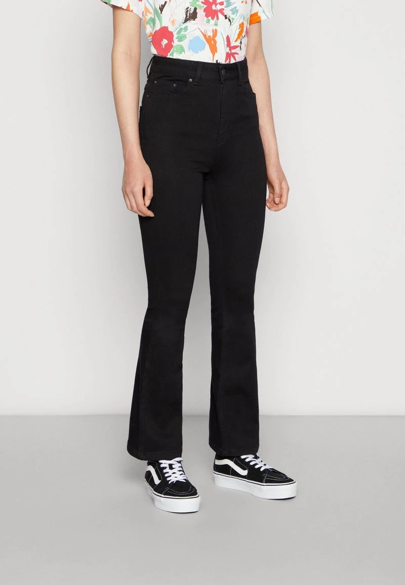 Nly By Nelly SUPERSTRETCH DENIM - Jeans Bootcut - Black, Damen 3 Nly By Nelly SUPERSTRETCH DENIM - Jeans Bootcut - Black, Damen