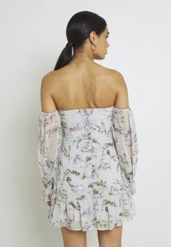 Nly By Nelly LOVESTRUCK FLOUNCE DRESS - Cocktailkleid/festliches Kleid - Multicoloured, Damen -Nly by Nelly Verkaufsladen 50d78aa847f24469ad48679f4f249f3c