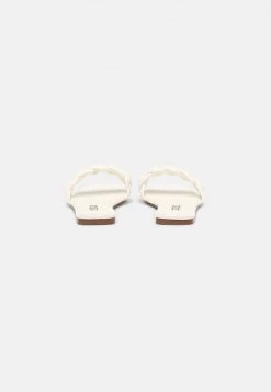 Nly By Nelly BRAIDED FLAT - Pantolette Flach - White, Damen -Nly by Nelly Verkaufsladen 511db526a555482b890958b10f500b78