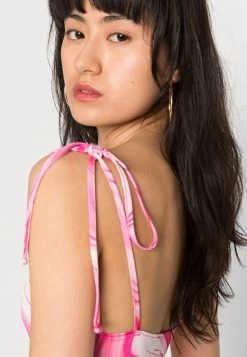 Nly By Nelly DRAPY PRINT DRESS - Freizeitkleid - Pink Swirl, Damen -Nly by Nelly Verkaufsladen 547d5907c6c74366a9191d1df70b0d84